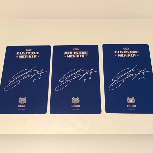 Monsta X Shownu Twotuckgom Nunu Photocard Set of 3 - Picture 2 of 5